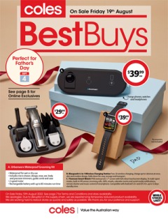 Coles Best Buys - Perfect for Father's Day
