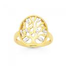 9ct-Gold-Two-Tone-Tree-Of-Life-Ring Sale
