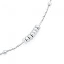 Silver-25cm-7-Lucky-Rings-Anklet Sale