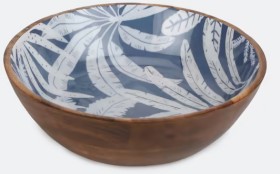 Coastal-Palm-Small-Wooden-Bowl on sale