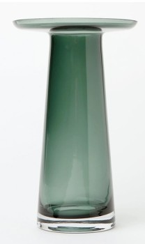 Australian-House-Garden-Rhythms-Large-Glass-Flat-Top-Vase-157x157x253cm-in-Green on sale