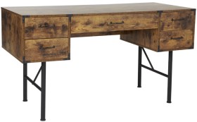 Otto-Gothenberg-5-Drawer-Industrial-Desk on sale