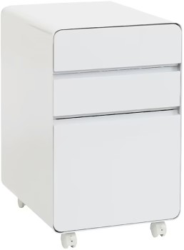 Otto-Venturo-3-Drawer-Filing-Pedestal-White on sale