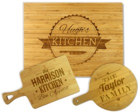 Personalised-Bamboo-Serving-Board on sale