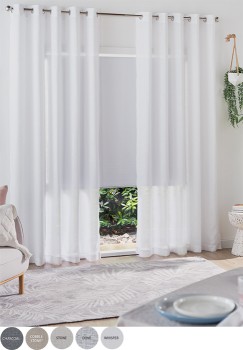 40-off-Neutrals-Sheer-Eyelet-Curtains on sale