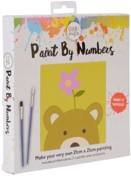 Kids-Bear-With-Flower-Paint-By-Number-Set on sale