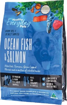 Healthy-Everyday-Pets-Dog-Ocean-Fish-Grain-Free-Dry-Dog-Food-12kg on sale